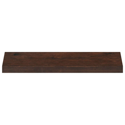 vidaXL Stair Treads 2 pcs 80 x 25 x 2 cm Dark Brown Solid Beech Wood 2