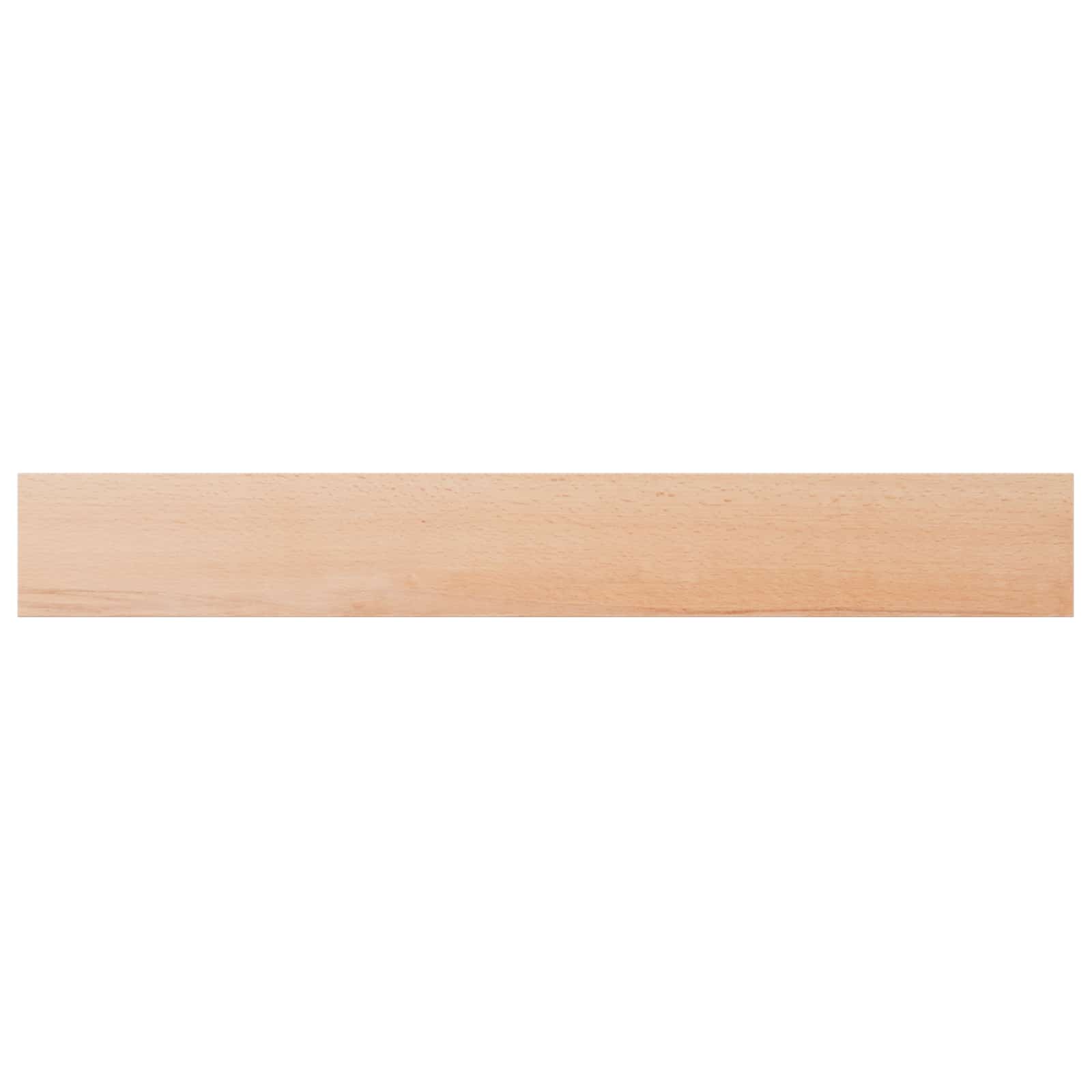vidaXL Window Sills 2 pcs Natural 120 x 15 x 2 cm Solid Beech Wood 4