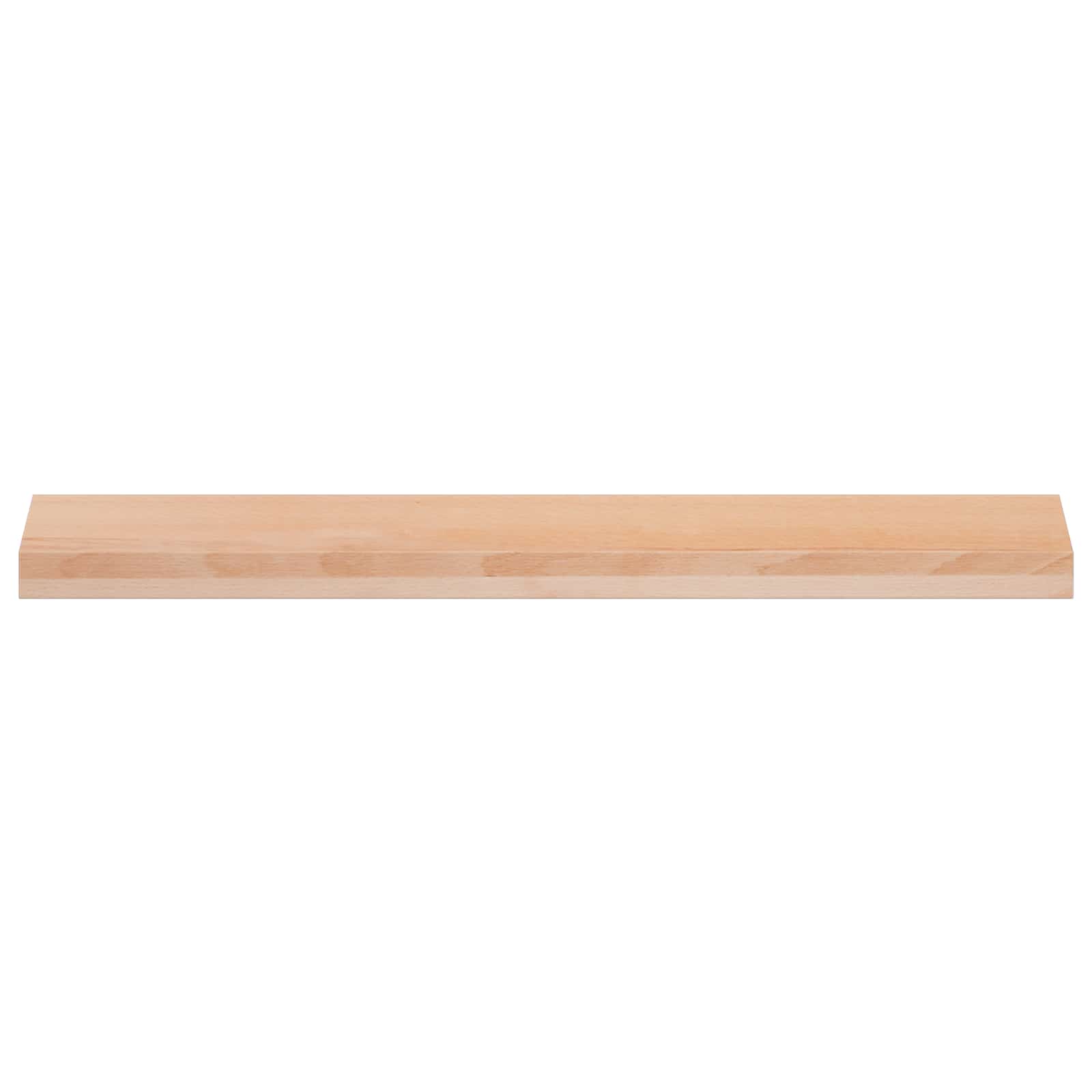 vidaXL Window Sills 2 pcs Natural 100 x 20 x 2 cm Solid Beech Wood 2