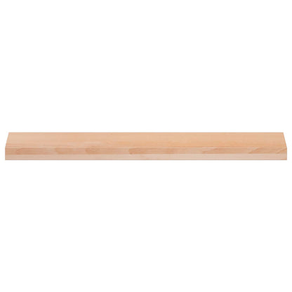 vidaXL Window Sills 2 pcs Natural 100 x 20 x 2 cm Solid Beech Wood 2