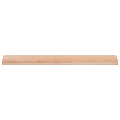 vidaXL Window Sills 2 pcs Natural 110 x 20 x 2 cm Solid Beech Wood 2