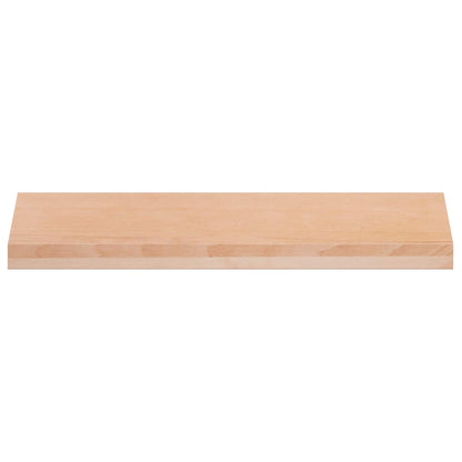 vidaXL Window Sills 2 pcs Natural 80x 30 x 2 cm Solid Beech Wood 2