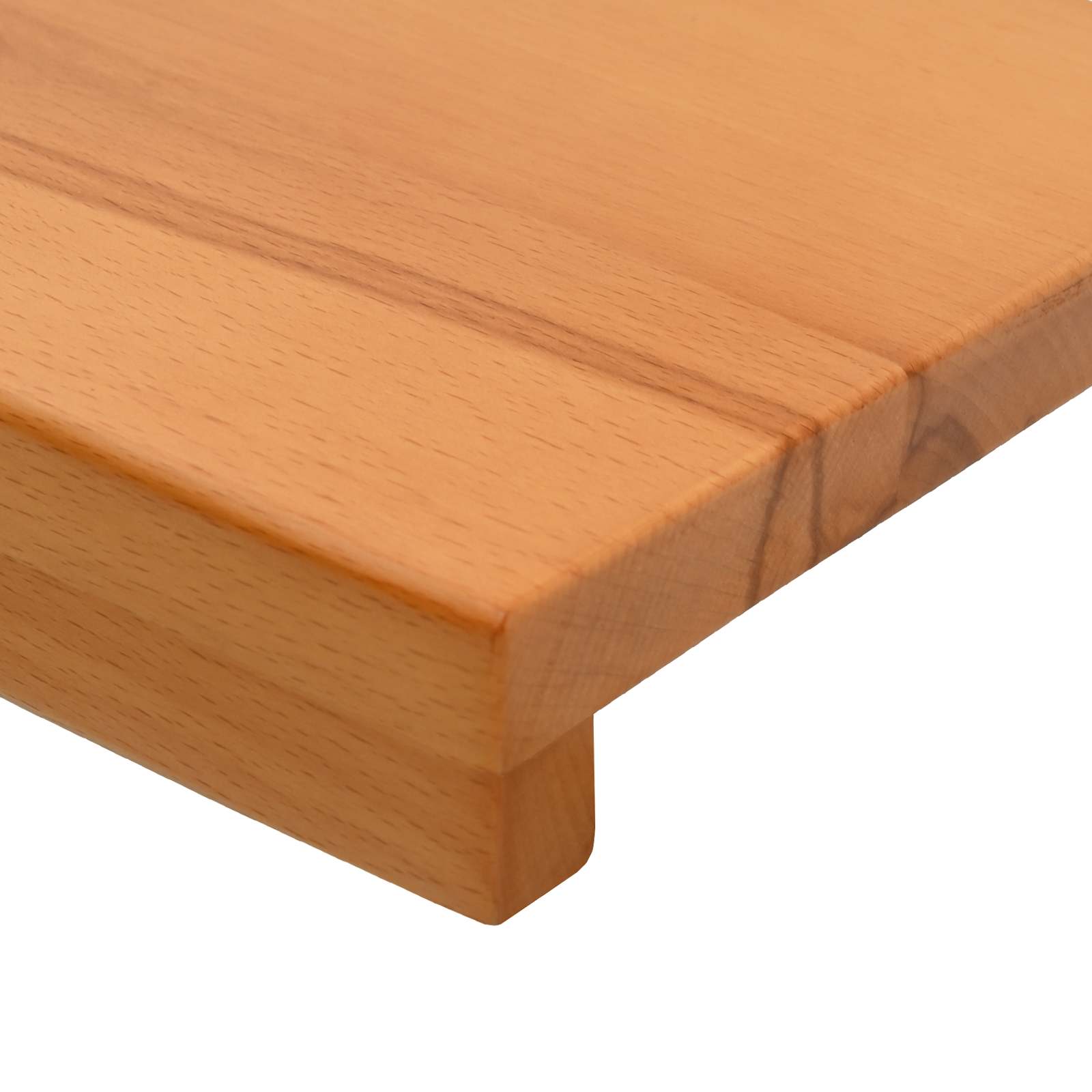 vidaXL Window Sills 2 pcs Light Brown 110 x 15 x 2 cm Solid Beech Wood 5