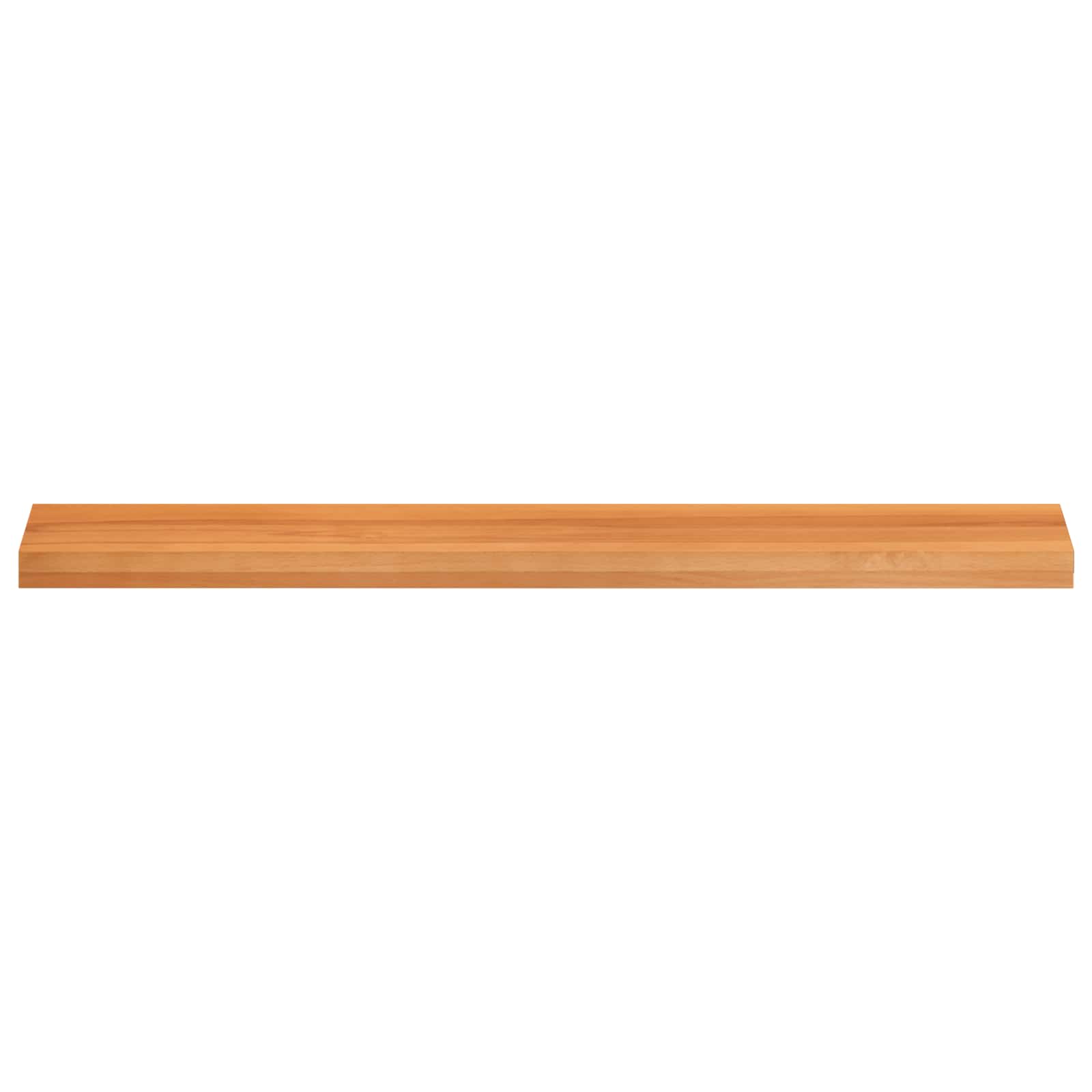 vidaXL Window Sills 2 pcs Light Brown 110 x 15 x 2 cm Solid Beech Wood 2