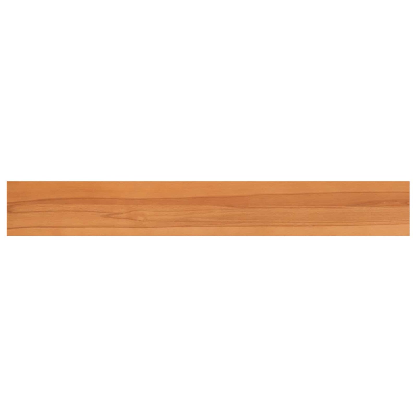 vidaXL Window Sills 2 pcs Light Brown 110 x 15 x 2 cm Solid Beech Wood 4