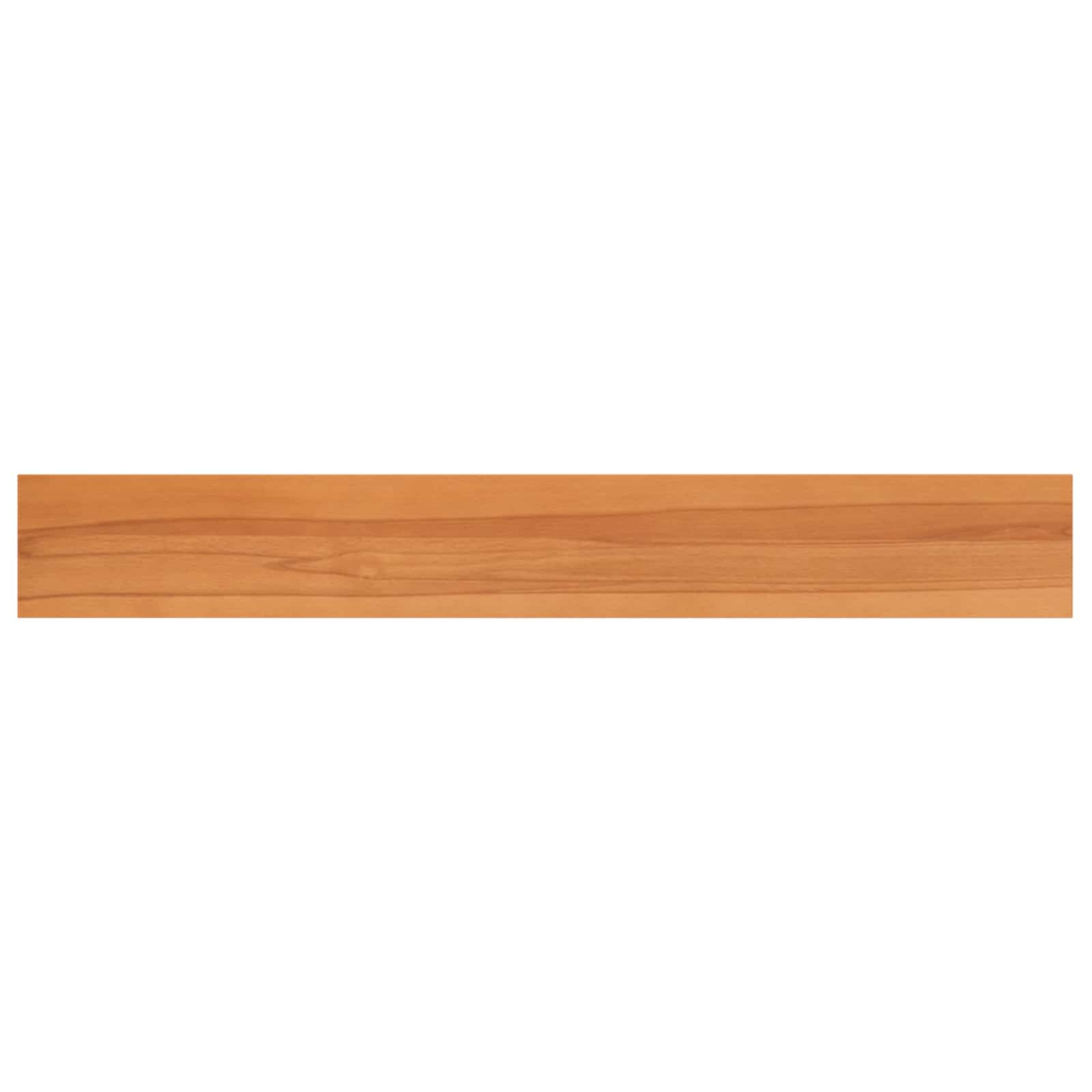vidaXL Window Sills 2 pcs Light Brown 110 x 15 x 2 cm Solid Beech Wood 4