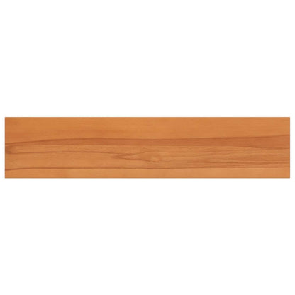 vidaXL Window Sills 2 pcs Light Brown 80x 20 x 2 cm Solid Beech Wood 4