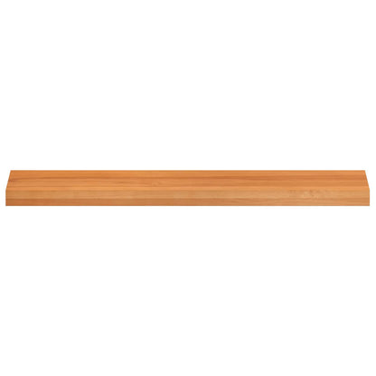 vidaXL Window Sills 2 pcs Light Brown 100 x 20 x 2 cm Solid Beech Wood 2