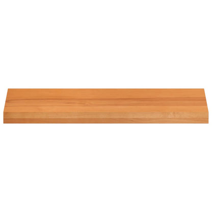 vidaXL Window Sills 2 pcs Light Brown 80x 25 x 2 cm Solid Beech Wood 2