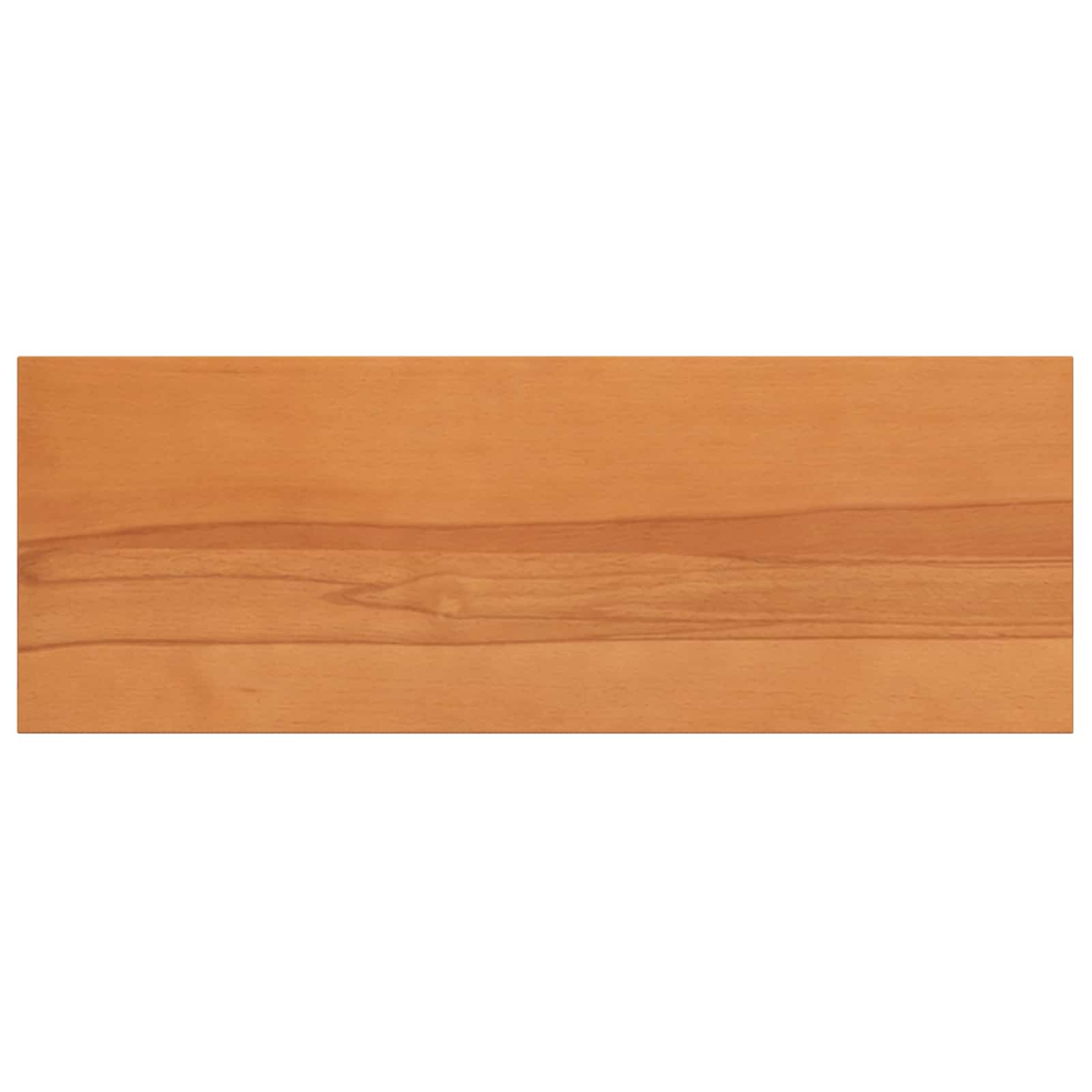 vidaXL Window Sills 2 pcs Light Brown 80x 25 x 2 cm Solid Beech Wood 4