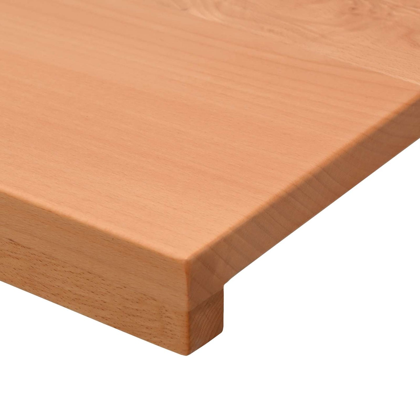 vidaXL Window Sills 2 pcs Varnished 110 x 15 x 2 cm Solid Beech Wood 5