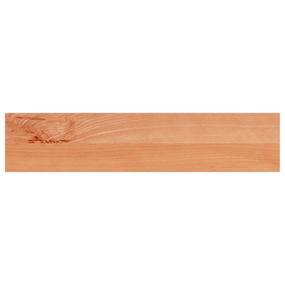 vidaXL Window Sills 2 pcs Varnish 80x 20 x 2 cm Solid Beech Wood 5