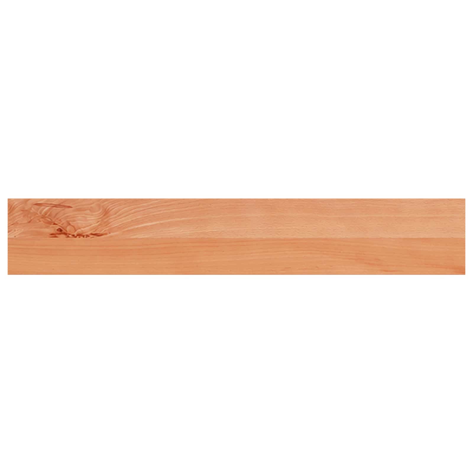 vidaXL Window Sills 2 pcs Varnished 90 x 20 x 2 cm Solid Beech Wood 4