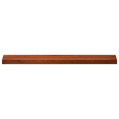 vidaXL Window Sills 2 pcs Brown 110 x 15 x 2 cm Solid Beech Wood 3