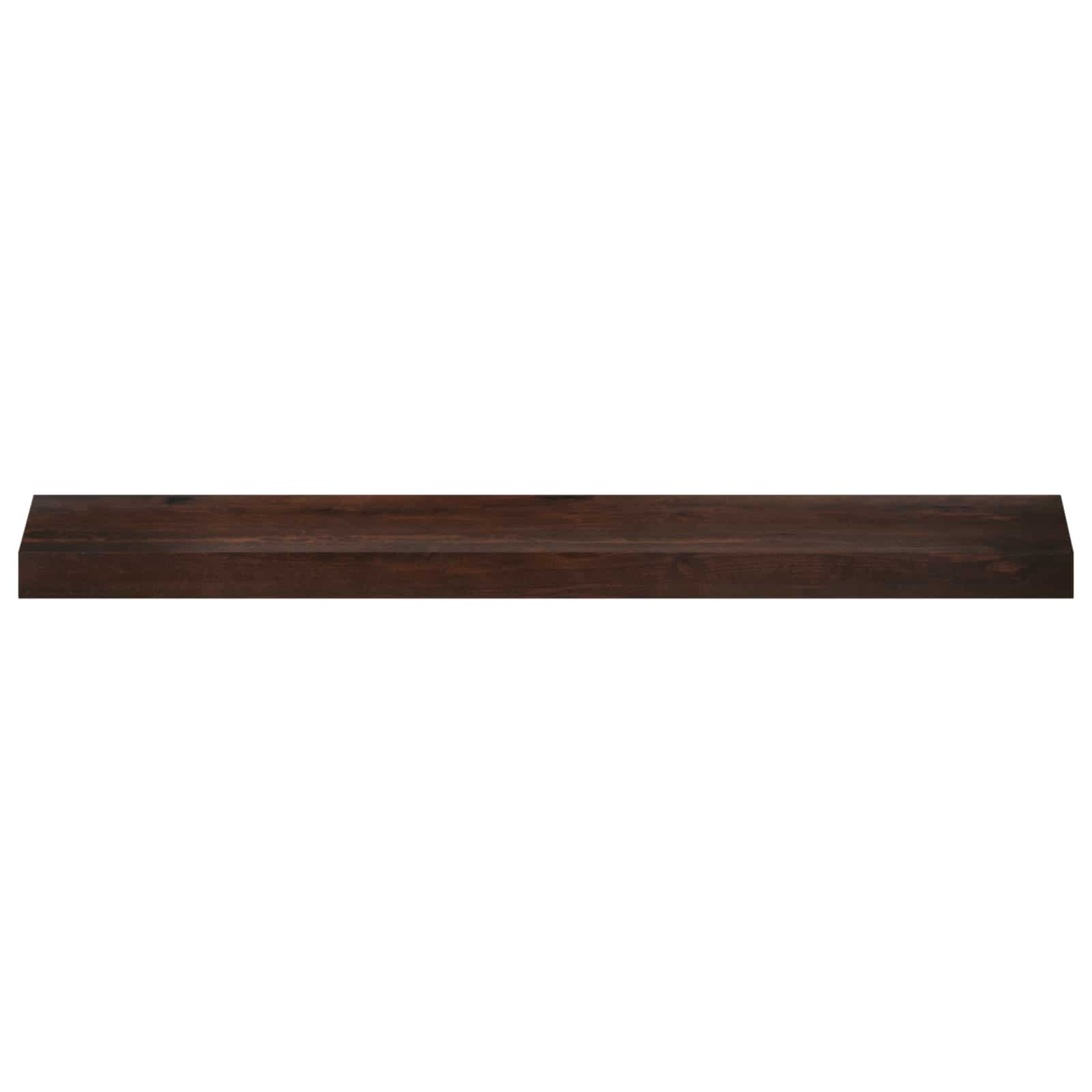 vidaXL Window Sills 2 pcs Dark Brown 100 x 15 x 2 cm Solid Beech Wood 2