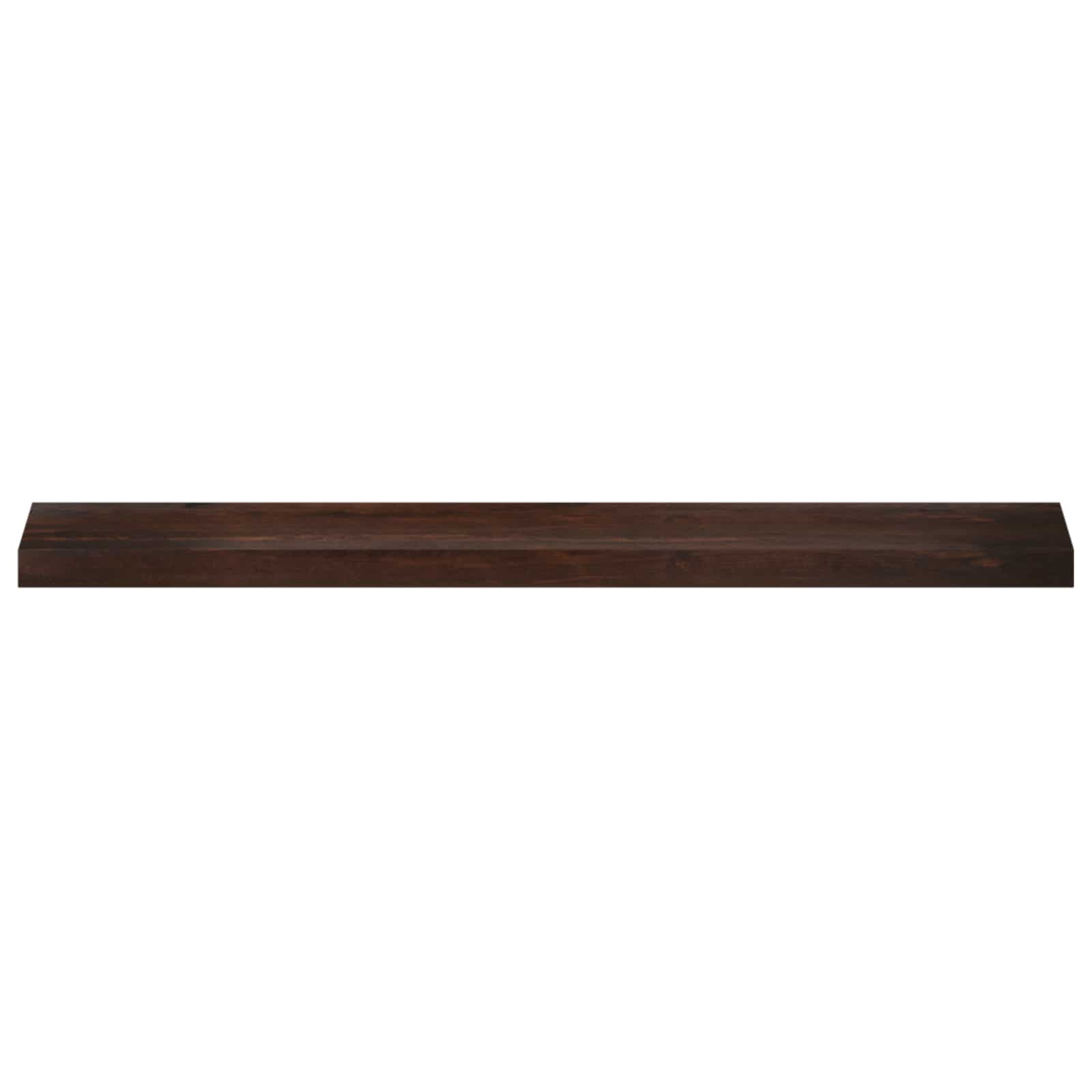 vidaXL Window Sills 2 pcs Dark Brown 110 x 15 x 2 cm Solid Beech Wood 2