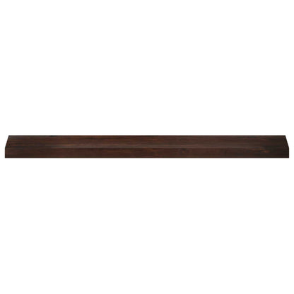 vidaXL Window Sills 2 pcs Dark Brown 110 x 15 x 2 cm Solid Beech Wood 2