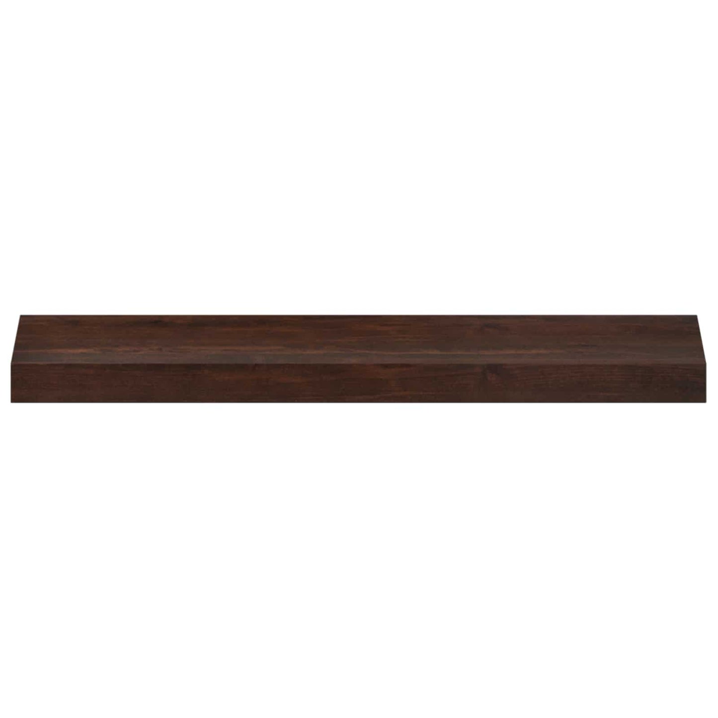 vidaXL Window Sills 2 pcs Dark Brown 80x 20 x 2 cm Solid Beech Wood 2