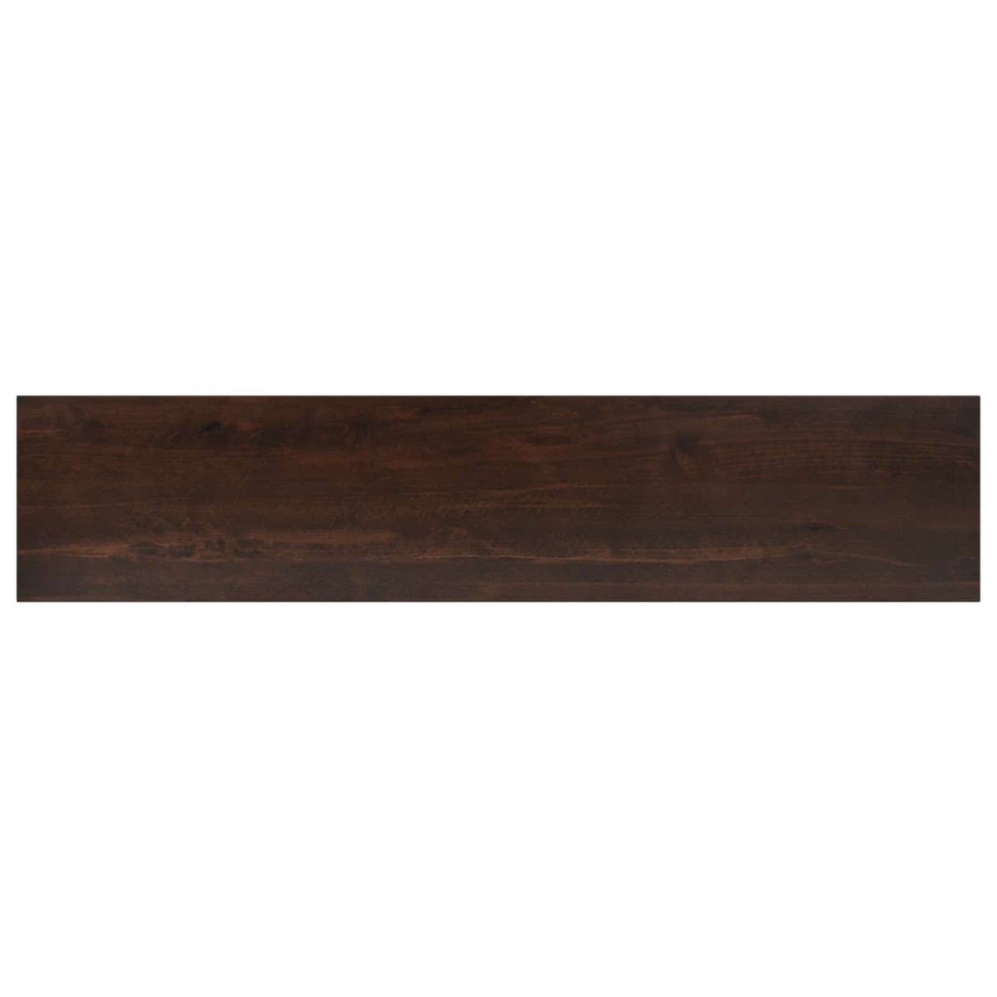 vidaXL Window Sills 2 pcs Dark Brown 80x 20 x 2 cm Solid Beech Wood 4