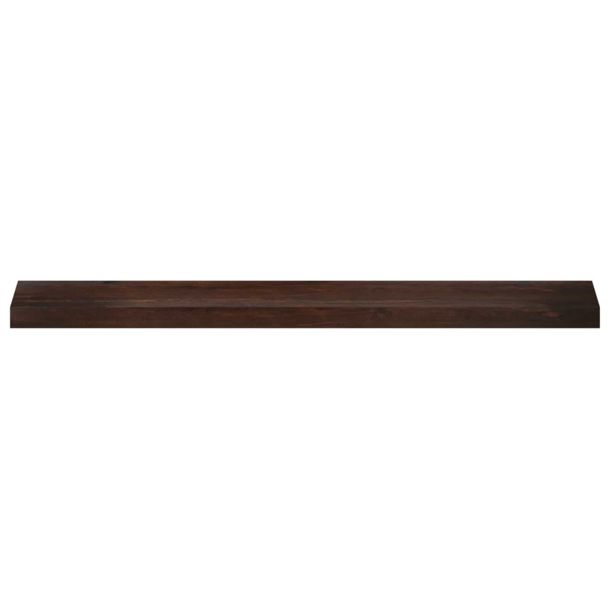 vidaXL Window Sills 2 pcs Dark Brown 110 x 20 x 2 cm Solid Beech Wood 3
