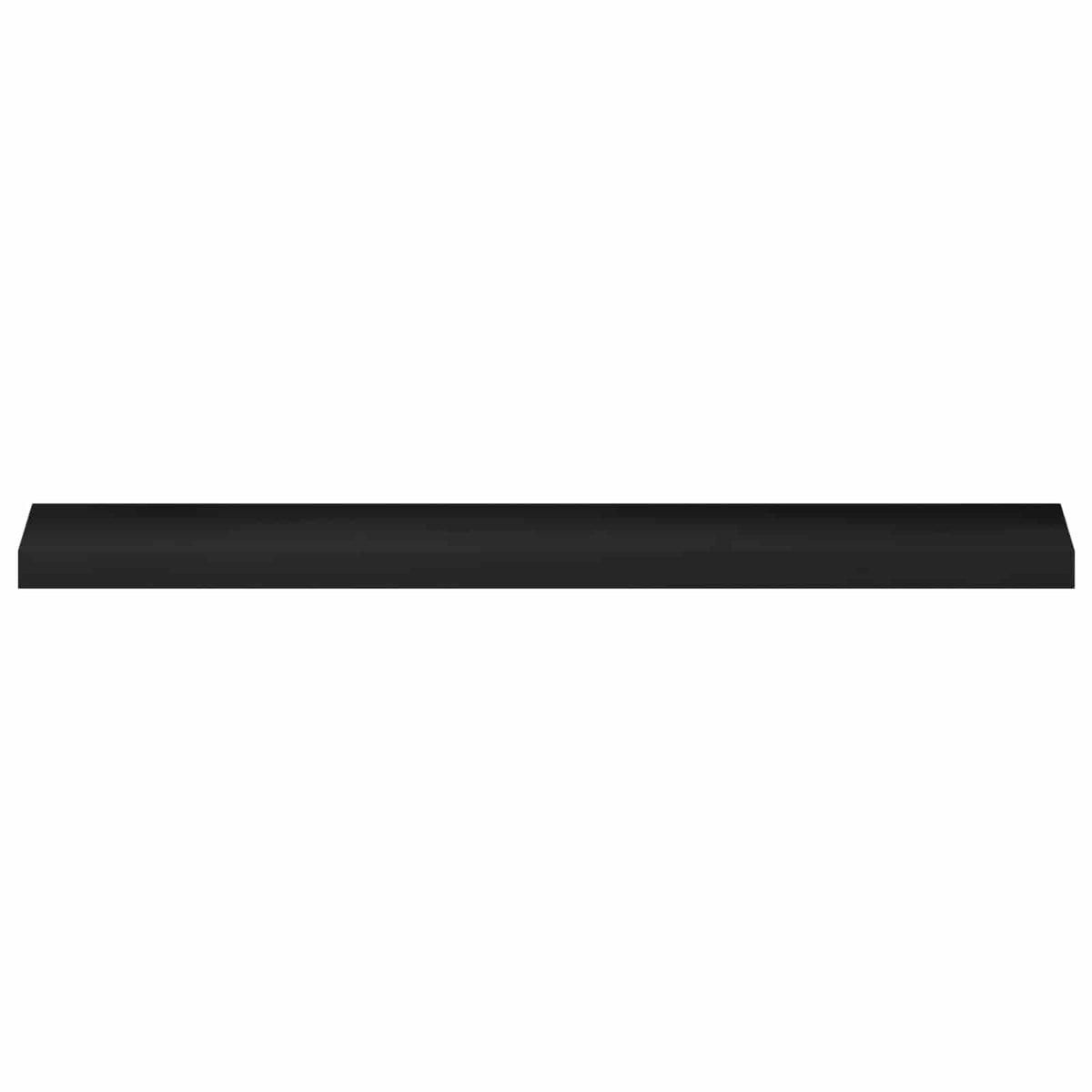Window Sills 2 pcs Black Solid Beech Wood