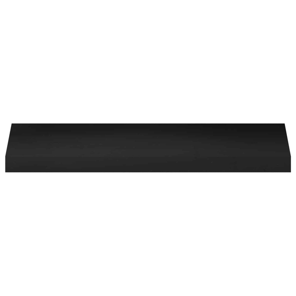 vidaXL Window Sills 2 pcs Black 80x 20 x 2 cm Solid Beech Wood 3
