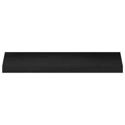 vidaXL Window Sills 2 pcs Black 80x 20 x 2 cm Solid Beech Wood 3