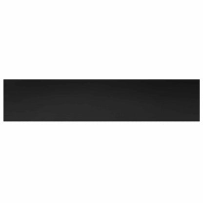 vidaXL Window Sills 2 pcs Black 80x 20 x 2 cm Solid Beech Wood 5