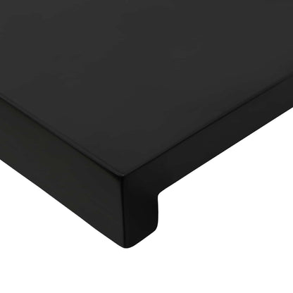 vidaXL Window Sills 2 pcs Black 70 x 25 x 2 cm Solid Beech Wood 6