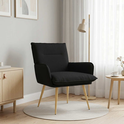 Armchair Fabric Black