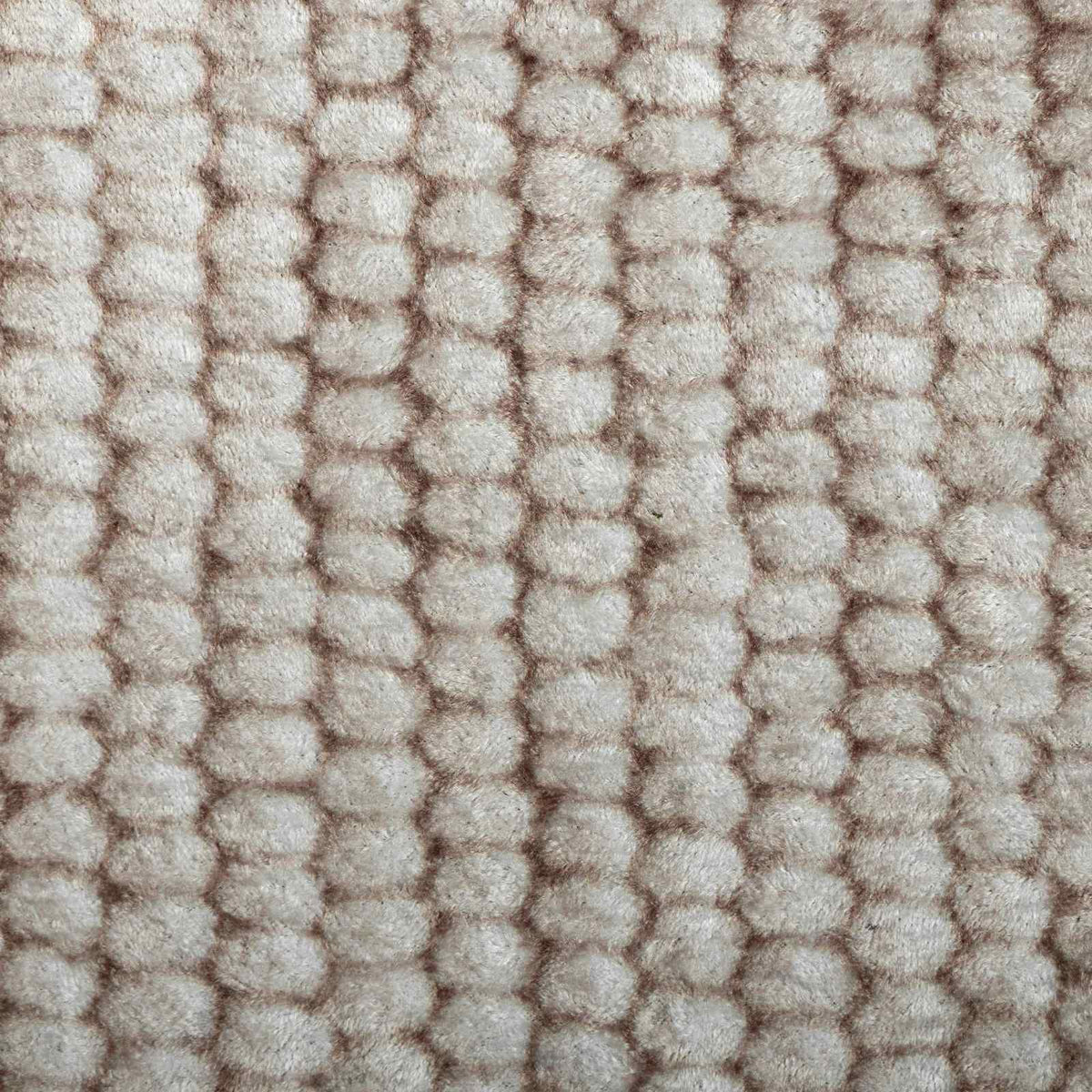 vidaXL Rug Beige 100 x 250 cm 100% Polyester 3 mm Washable 5