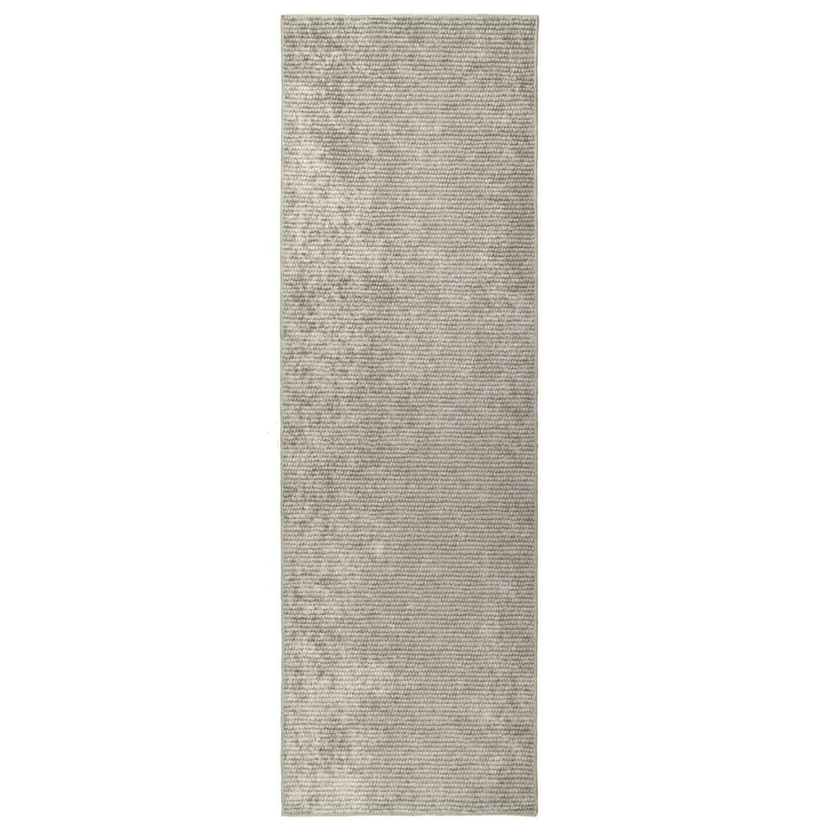 vidaXL Rug Beige 100 x 250 cm 100% Polyester 3 mm Washable 2
