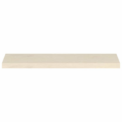 vidaXL Stair Tread 2 pcs 90 x 25 x 2 cm White Solid Oak Wood 3