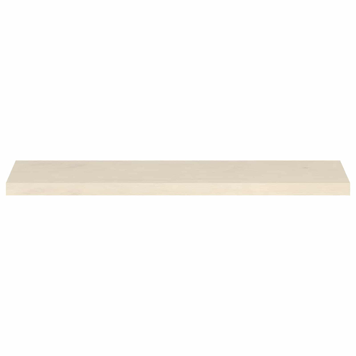 Stair Tread Solid Oak Wood Depth 25 cm 2 White 110 cm