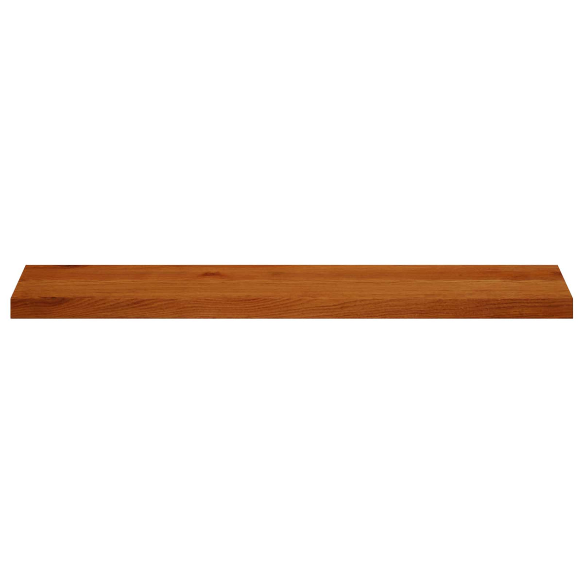 vidaXL Stair Tread 2 pcs 110 x 25 x 2 cm Brown Solid Oak Wood 3