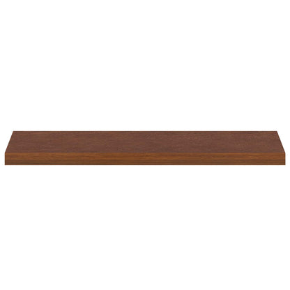 vidaXL Stair Tread 2 pcs 90 x 25 x 2 cm Dark Brown Solid Oak Wood 3