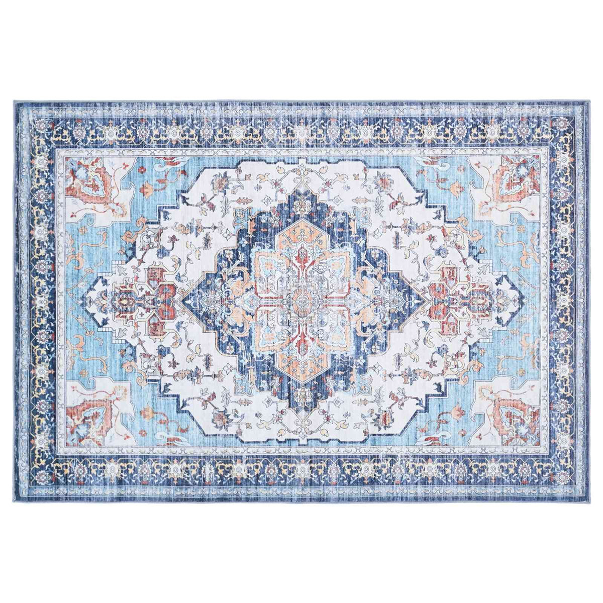 vidaXL Rug ORIZ Multicolour 160 x 230 cm 100% Polyester 2