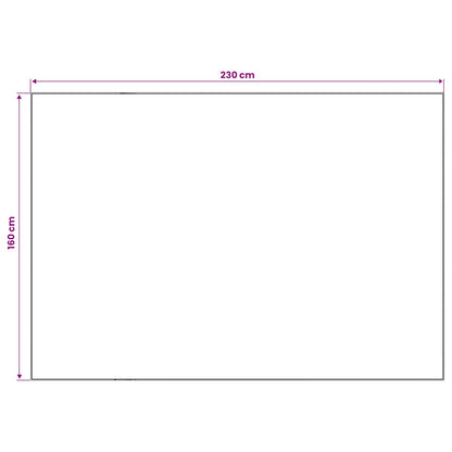 vidaXL Rug ORIZ Multicolour 160 x 230 cm 100% Polyester 4