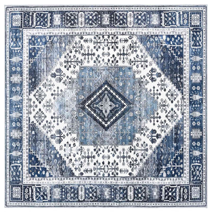 Rug ORIZ 100% Polyester Width 200 cm Dark blue
