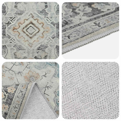 vidaXL Rug ORIZ Cream 160 x 230 cm 100% Polyester 3