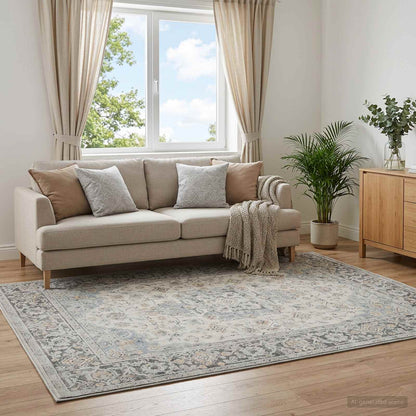 vidaXL Rug ORIZ 100% Polyester Width 200 cm
