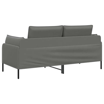 2-Seater Sofa 2-Seater 188 x 81 x 89 cm Velvet 145 cm Dark grey