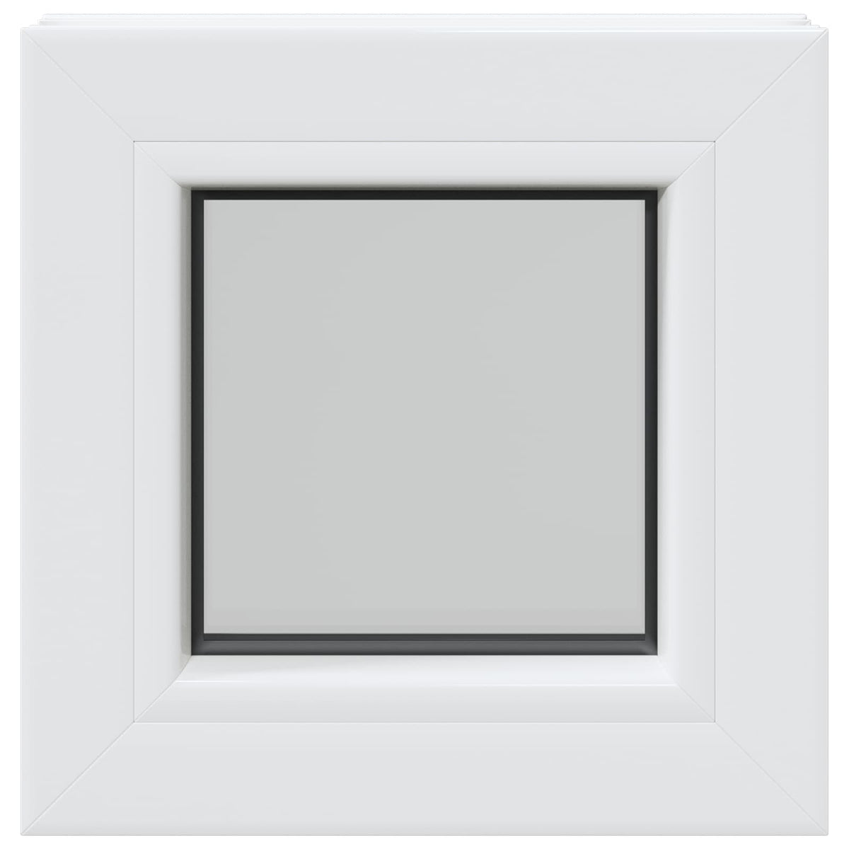 vidaXL Cellar Window Internal Colour White RISOR 30 x 30 cm 4