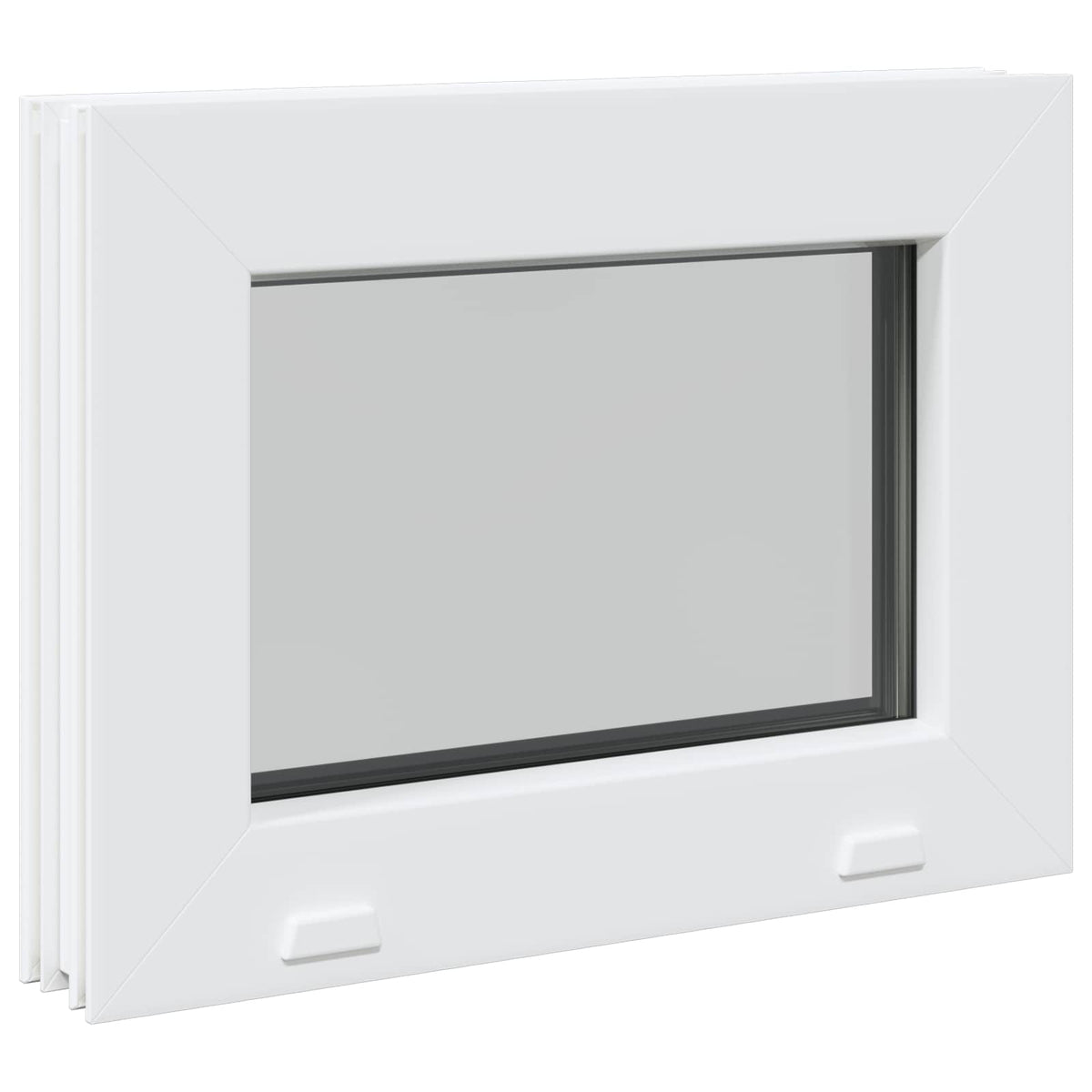vidaXL Cellar Window Internal Colour White RISOR 35 x 30 cm 6