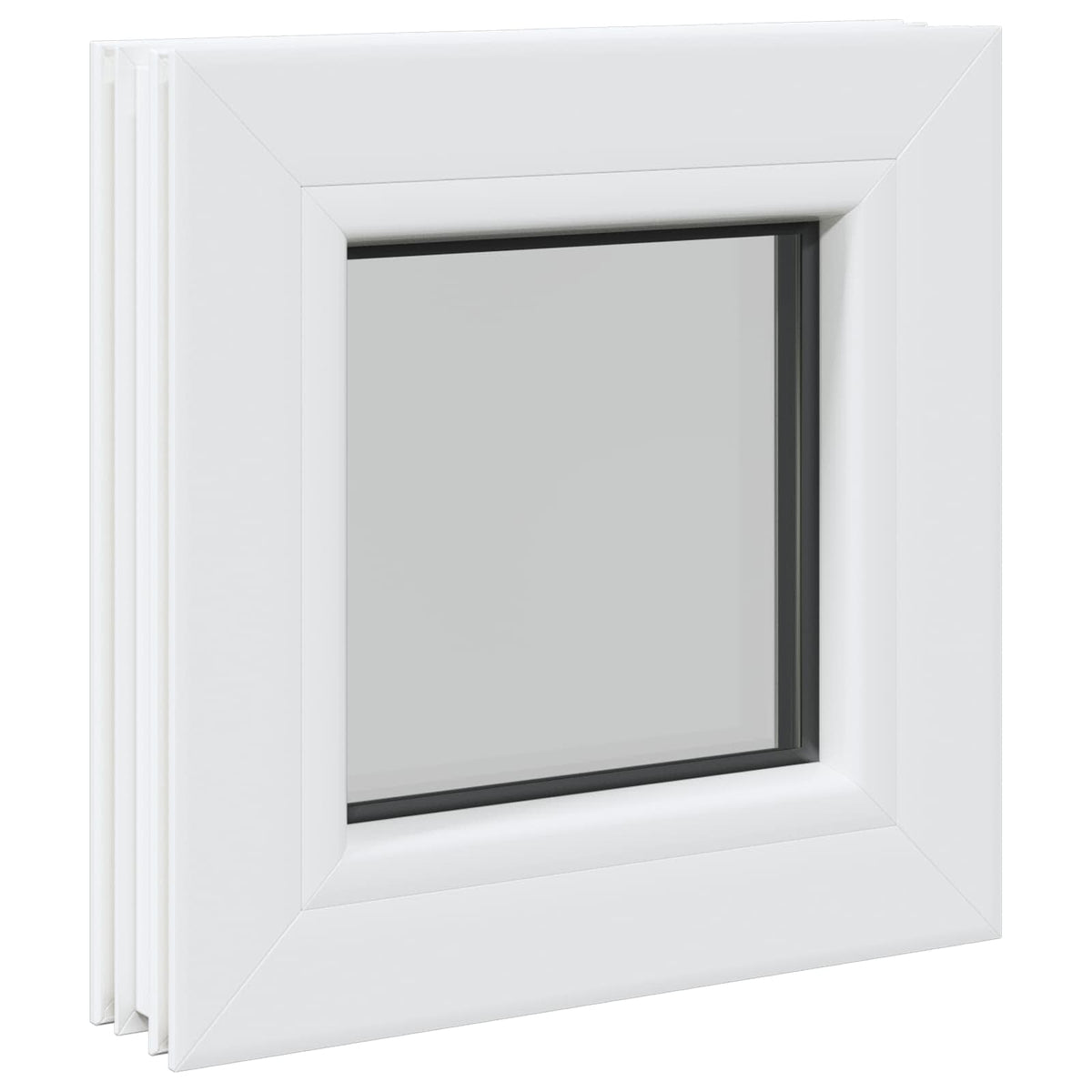 vidaXL Cellar Window Internal Colour White RISOR 35 x 35 cm 3