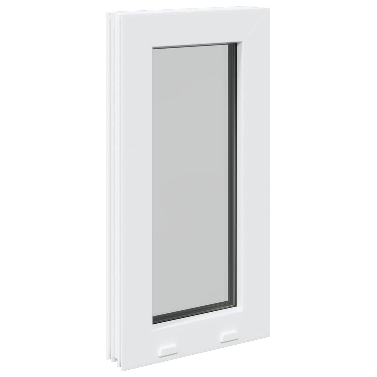 vidaXL Cellar Window Internal Colour White RISOR 30 x 45 cm 6