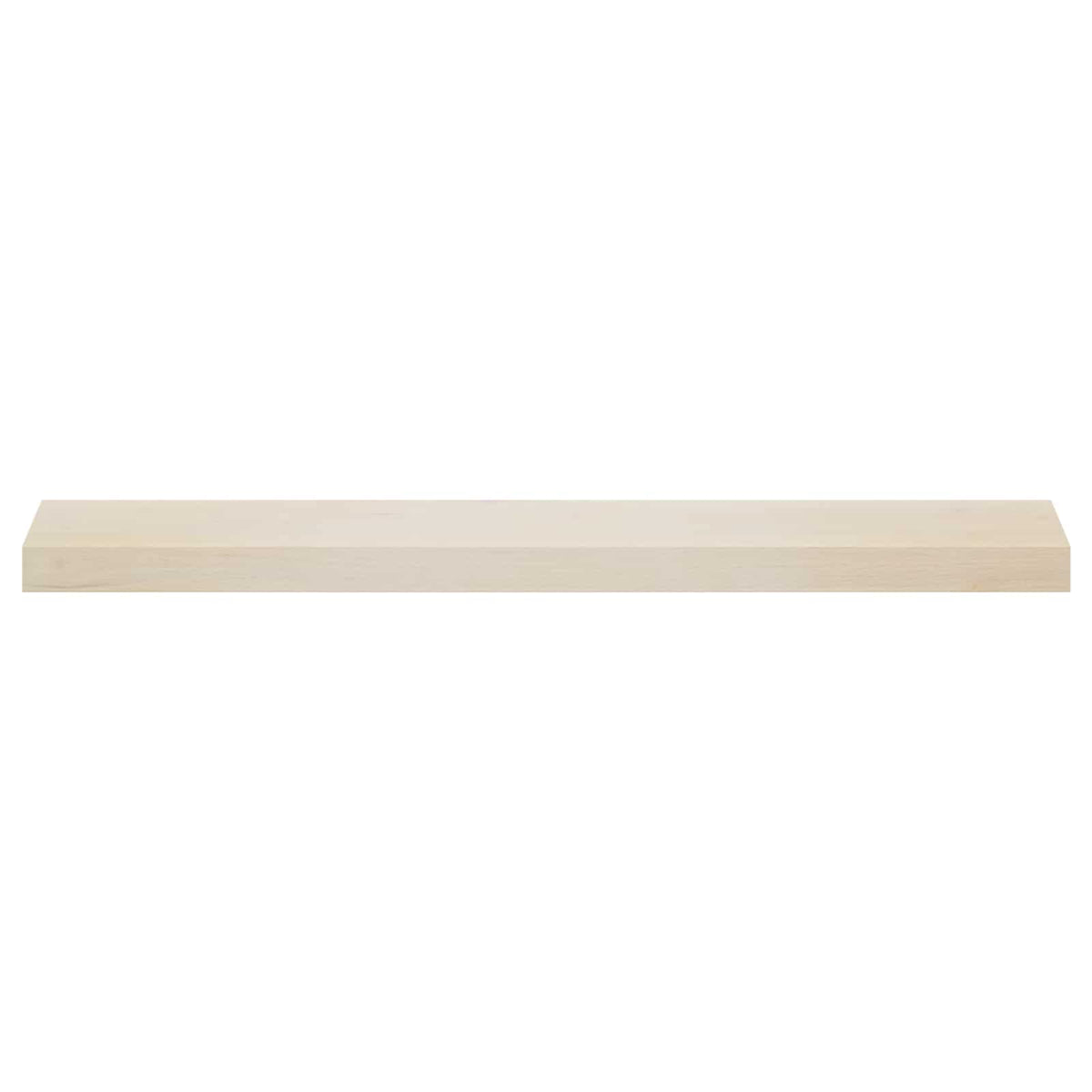 vidaXL Window Sills 2 pcs White 100 x 20 x 2 cm Solid Oak Wood 3