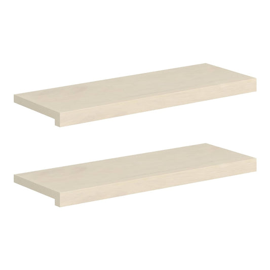 Solid Oak Wood Depth White