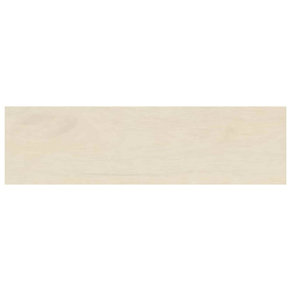 vidaXL Window Sills 2 pcs White 90 x 25 x 2 cm Solid Oak Wood 5