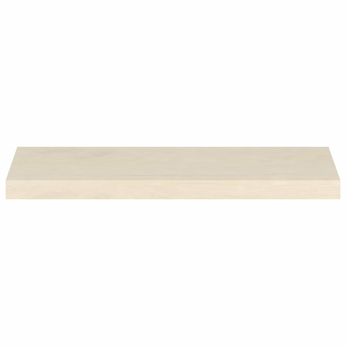 vidaXL Window Sills 2 pcs White 80 x 30 x 2 cm Solid Oak Wood 3